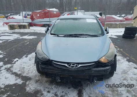 2012 Hyundai Elantra Gls (Ulsan Plant) z USA, uszkodzony, nr VIN KMHDH4AE0CU276926